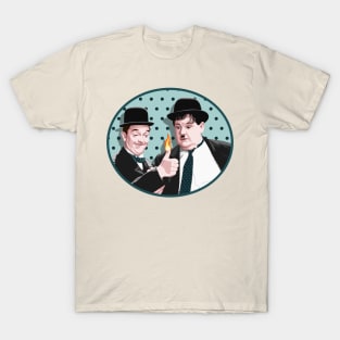 Laurel & Hardy - Give Me a Light (V1) T-Shirt